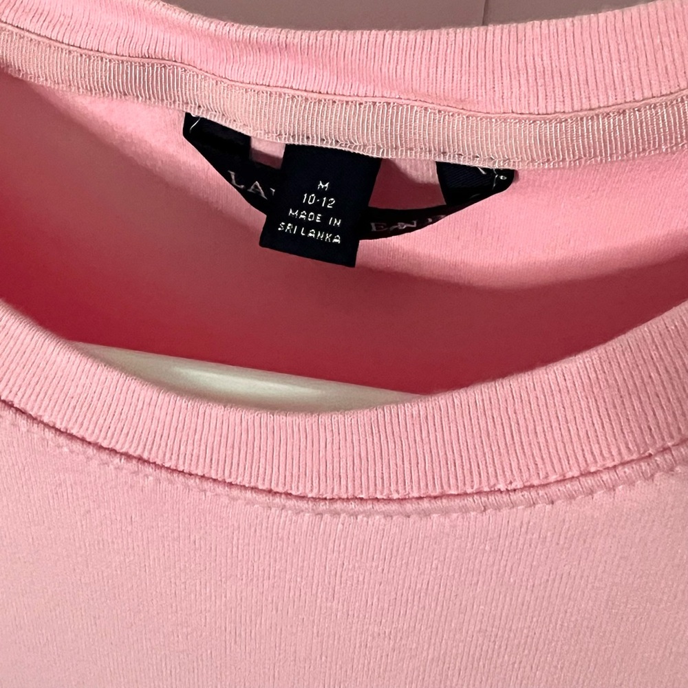 Lands End Pink Sleeveless Top, M - Picture 4 of 5